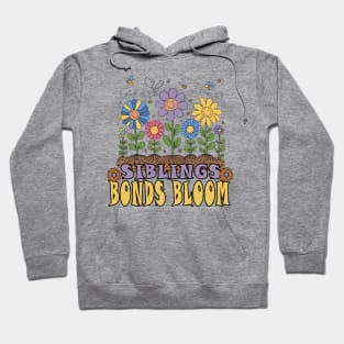 Siblings bonds bloom Hoodie